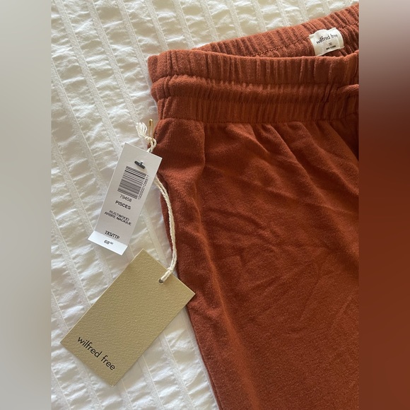 NWT Wilfred Free Pisces sweatpants in rustwood - Picture 2 of 2